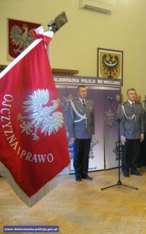 Nowi funkcjonariusze we wrocławskiej policji 