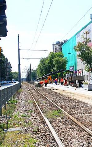 Łódź: Tramwaje wracają na al. Kościuszki