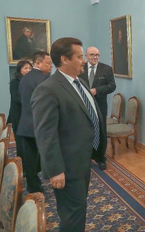 Spotkanie Sekretarzy Stanu z Prezesem All China Lawyers Association