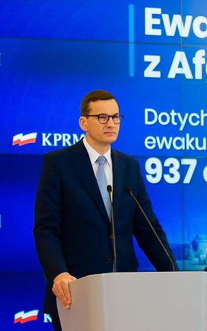 [VIDEO] Premier: Polska jest tam, gdzie inni tej pomocy od nas potrzebują. Ponad 1000 osób ewakuowanych przez Polskę z Afganistanu. Polska pomogła obywatelom i rządom innych krajów - Litwy, Estonii, Holandii, Czechom, Niemcom.