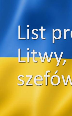 List premierów Estonii, Litwy, Łotwy i Polski do szefów Big Tech w obliczu rosyjskiej agresji na Ukrainie