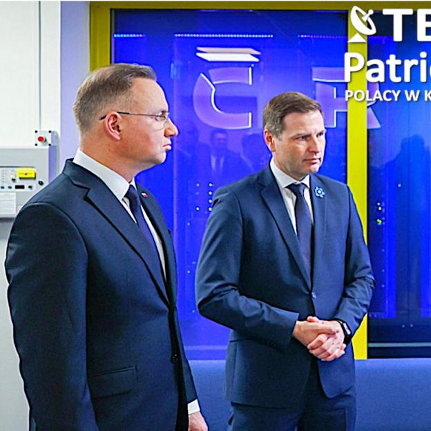 [VIDEO] Estonia. Wizyta Prezydenta RP w siedzibie CyberRange 14