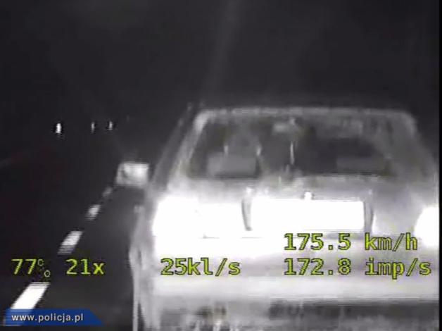 Pędził jak szalony i uciekał przed kontrolą