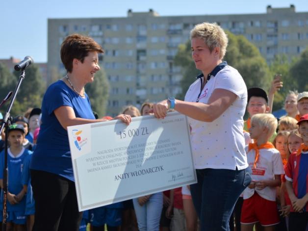 Nagroda Sportowa m.st. Warszawy dla Anity Włodarczyk