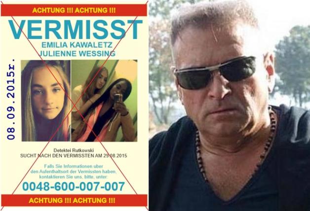 Die 13-jaehrige Emilia Kawaletz und 16-jaehrige Julienne Wessing wurden in Muenchen gefunden. Rutkowski-Team an Ort und Stelle!