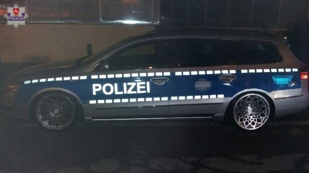 Chciał mieć swój własny radiowóz...